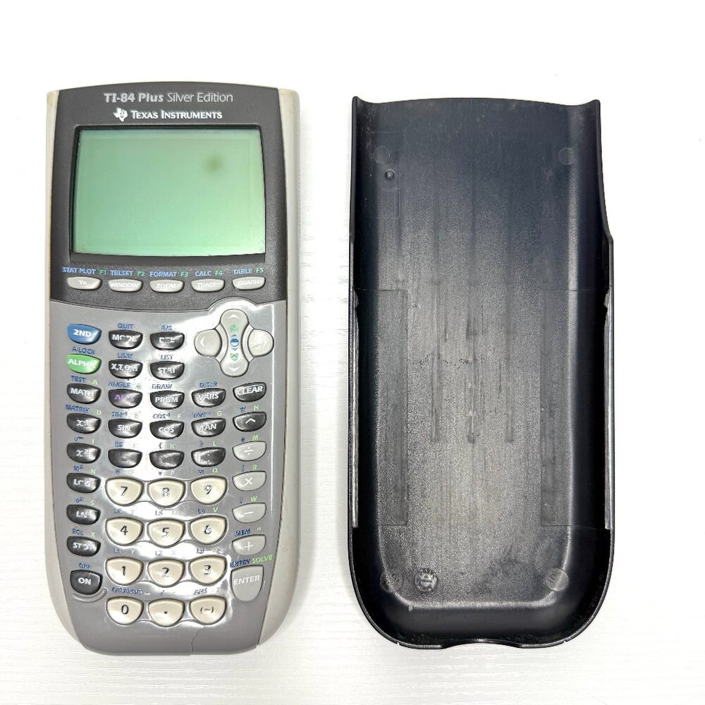 Texas Instruments TI-84 Plus Silver Edition Graphing Calculator Cover